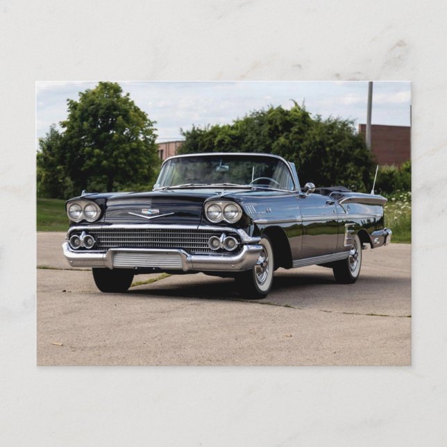 Postal 58' Chevy Convertible (Anverso)