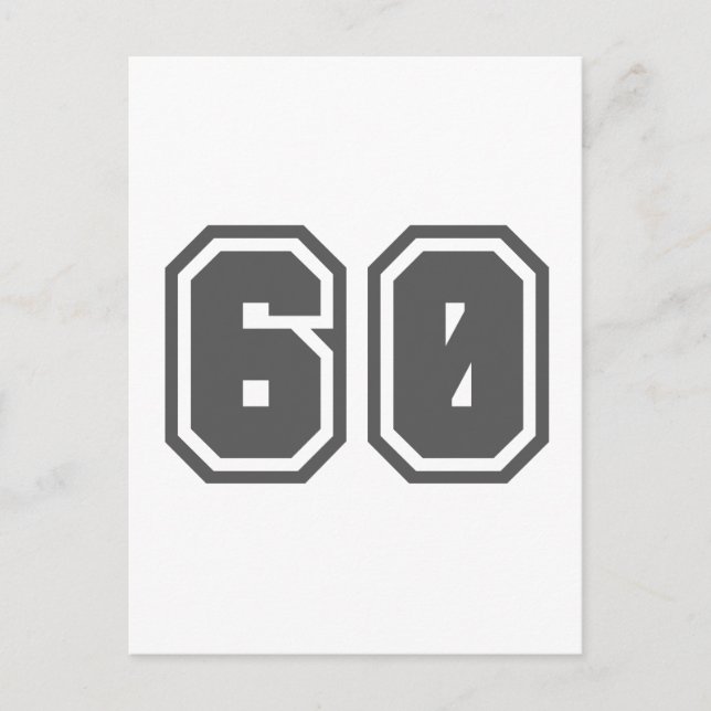 POSTAL 60 (Anverso)