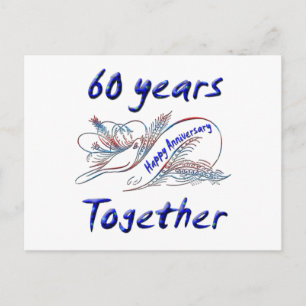Postal 60.ª. Aniversario