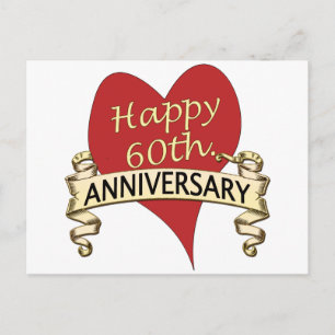 Postal 60.ª. Aniversario