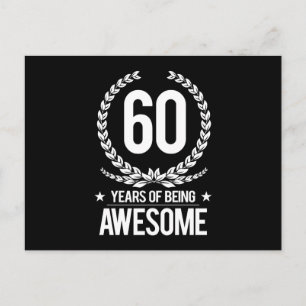 Postal 60 Aniversario (60 Años De Ser Increíble)