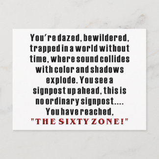 Postal 60 cumpleaños