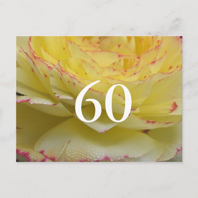 Postal 60 cumpleaños (Anverso)