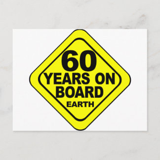 Postal 60 cumpleaños
