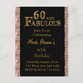 Postal 60 cumpleaños