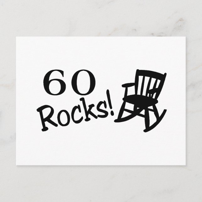 Postal 60 Rocks (Rocker) (Anverso)