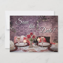 Postal 6371-Mesa de novios y novia