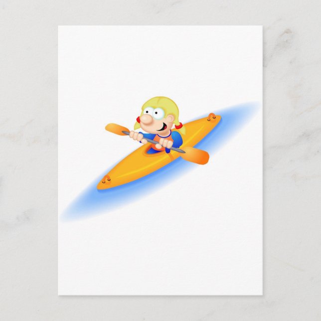 Postal 65_chica_paddler (Anverso)