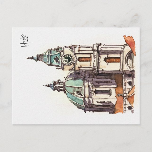 Postal 65: Praga (Anverso)