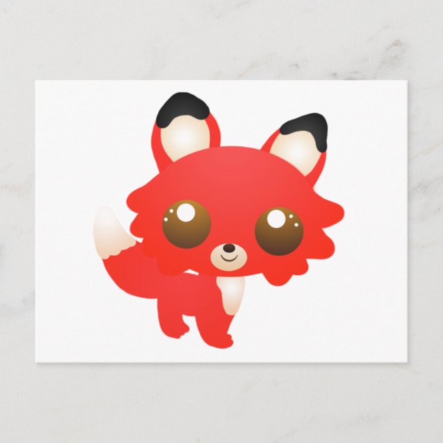 Postal 6.ª zorra (Anverso)