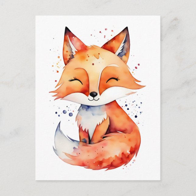 Postal 6.ª zorra (Anverso)