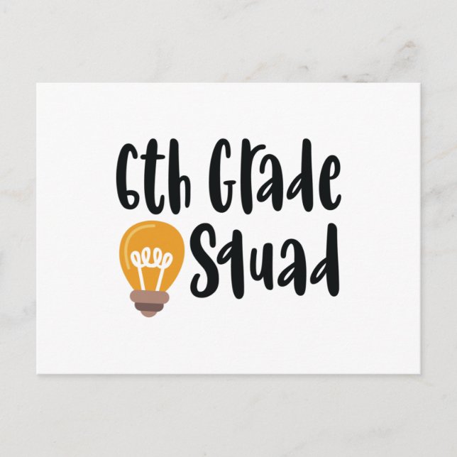 Postal 6.º Escuadrón de Grado (Anverso)