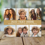 Postal 6 Collage de fotos 2 Líneas de texto — CAN Editar<br><div class="desc">Un collage de 6 fotos cuadradas con 2 líneas de texto resaltadas en el medio. Añada "GRANDPA" o "DADDY" con la foto de los niños y haga un lindo recuerdo para la familia. Añade tus fotos favoritas a esta plantilla divertida. Puede usar fotos cuadradas o cualquier foto para esta cuadrícula....</div>