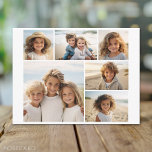 Postal 6 Collage de fotos Texto opcional -- Se puede edit<br><div class="desc">Agrega tus fotos favoritas a esta divertida plantilla. Puedes usar fotos cuadradas o cualquier foto para esta cuadrícula.</div>