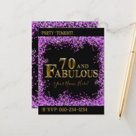 Postal 70 cumpleaños