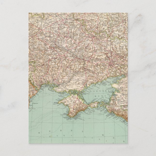 Postal 7172 Ucrania, Mar Negro (Anverso)