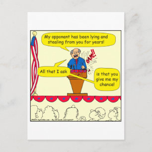 Postal 751 dame una oportunidad de personalizado político