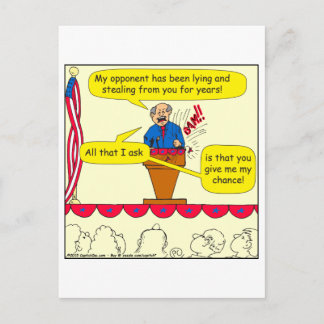 Postal 751 dame una oportunidad de personalizado político