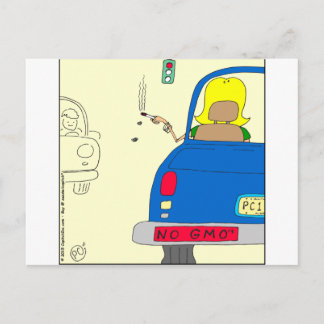 Postal 765 Mujer fumadora sin OMG