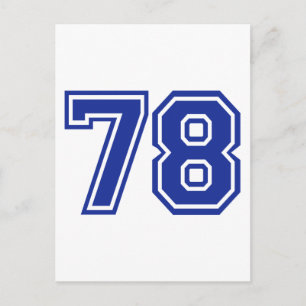 Postal 78 - número