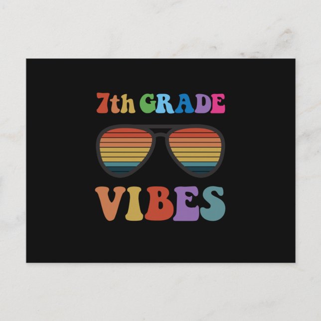 Postal 7.º Grado de Vibes (Anverso)