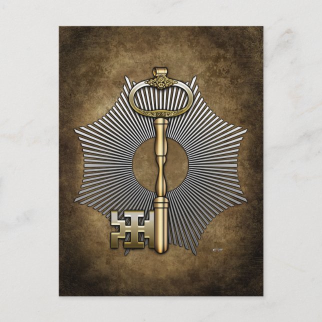 Postal 7.º título: Provost and Judge (Anverso)