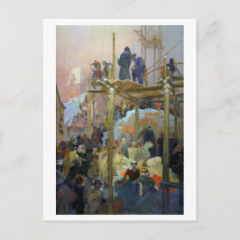 Postal #7 Jan Milic de Kromeriz, Mucha
