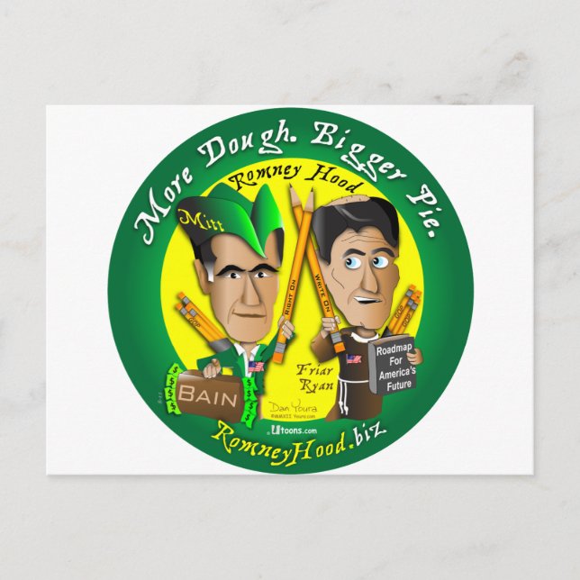 Postal 7. Más Dough. Pie más grande (Anverso)