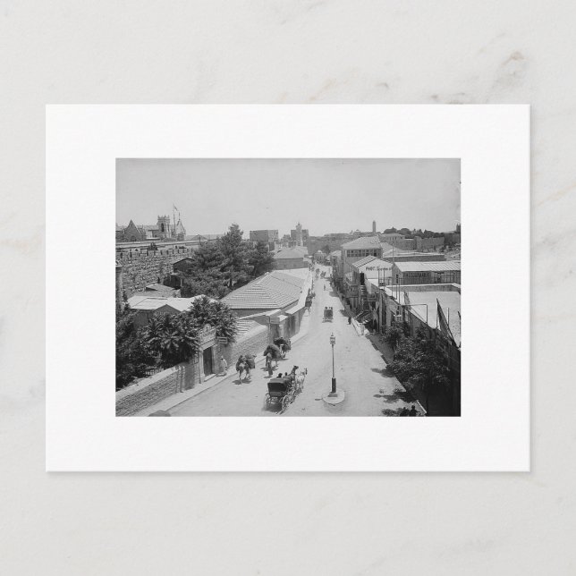 Postal 800px-JaffaStreet[1] (Anverso)