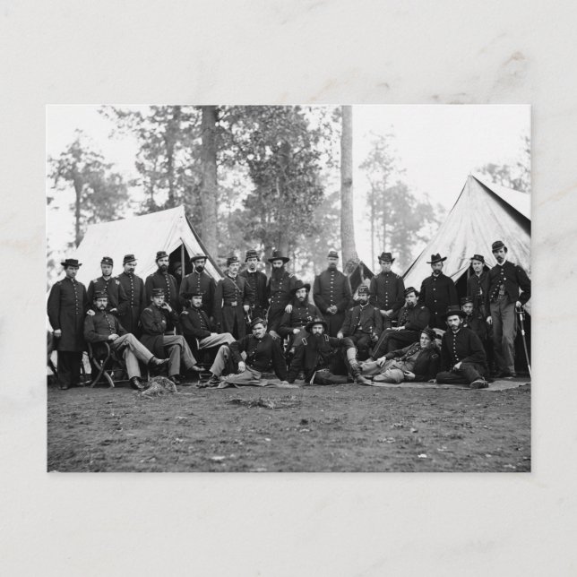 Postal 80.ª Infantería de Nueva York: 1863 (Anverso)