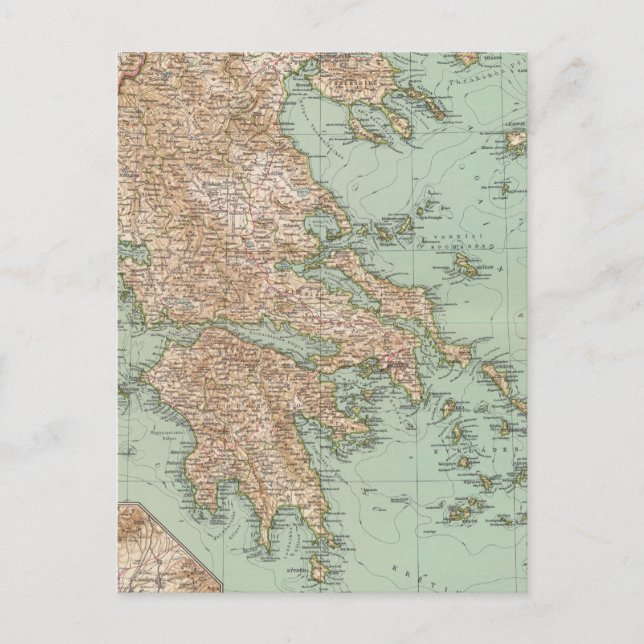 Postal 8283 Grecia (Anverso)