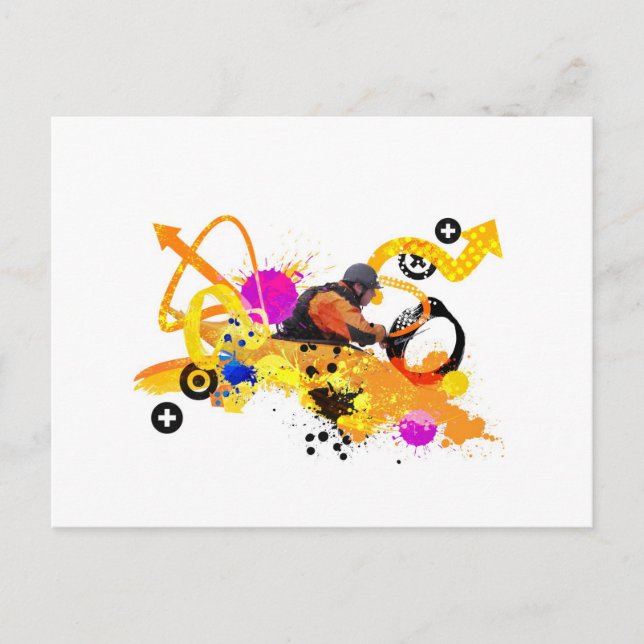 Postal 84. Kayak urbano 3 (Anverso)