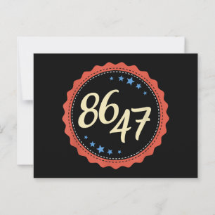 Postal 86 47 Anti Trump Gracioso