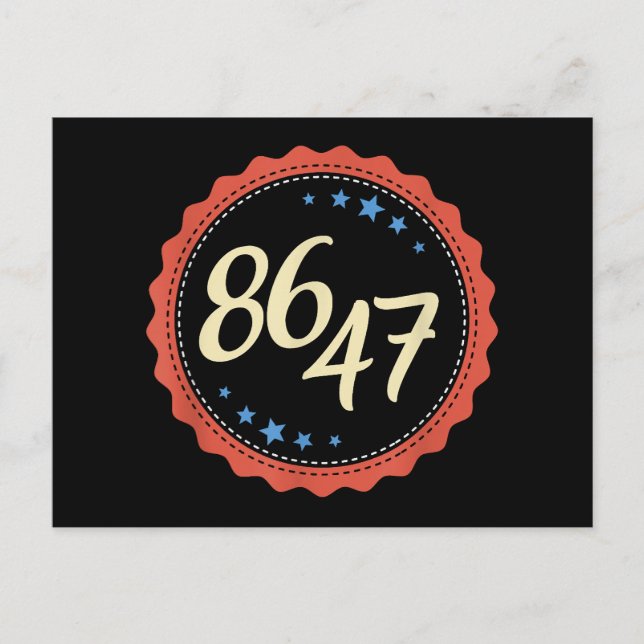 Postal 86 47 Anti Trump Gracioso (Anverso)