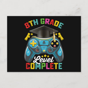 Postal 8.º jugador de graduación completa de nivel