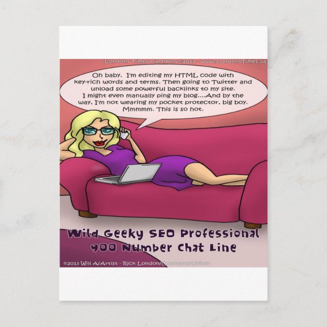 Postal 900 Chicas de Number Geeky SEO desaparecidos (Anverso)