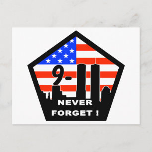 Postal 911 nunca olvidar