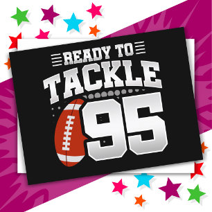 Postal 95 años de edad Fiesta de Fútbol 95º cumpleaños