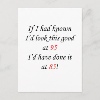 Postal 95 Si hubiera sabido