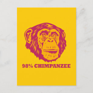 Postal 98% Chimpancé