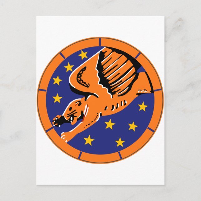 Postal 9.º Escuadrón De Combate (Anverso)