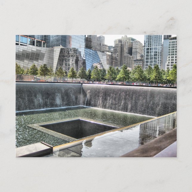 Postal 9/11 Monumento conmemorativo (Anverso)
