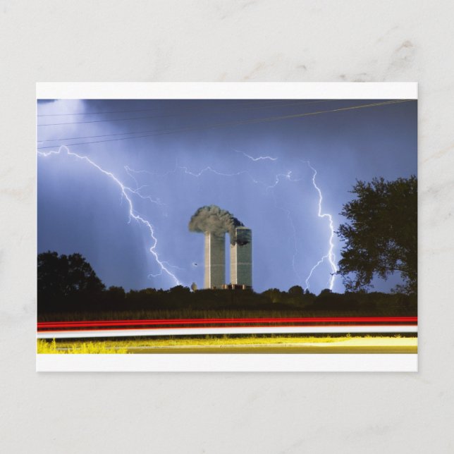 Postal 9-11 Nunca Olvidaremos (Anverso)