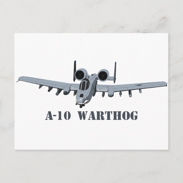 Postal A-10 Warthog (Anverso)