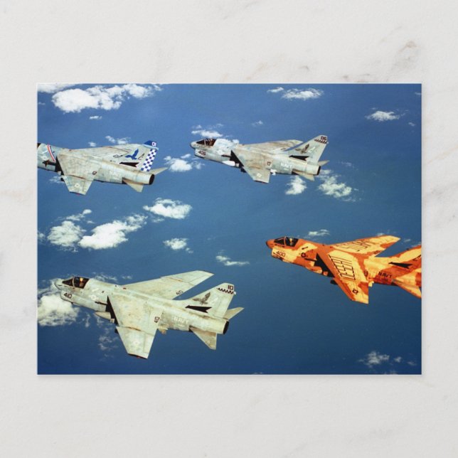 Postal A-7 Corsair II (Anverso)