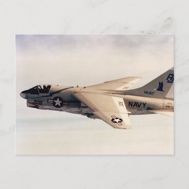 Postal A-7 Corsair II (Anverso)
