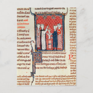 Postal A Baptism Scene, from 'Decrets de Gratien'