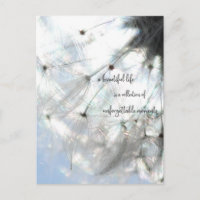 a beautiful life… dichos diente de león semilla