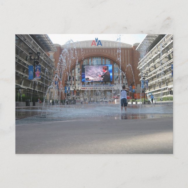 Postal A center dallas texas (Anverso)