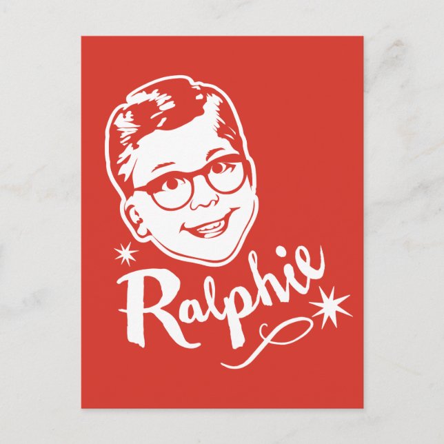 Postal A Christmas Story | Ralphie (Anverso)